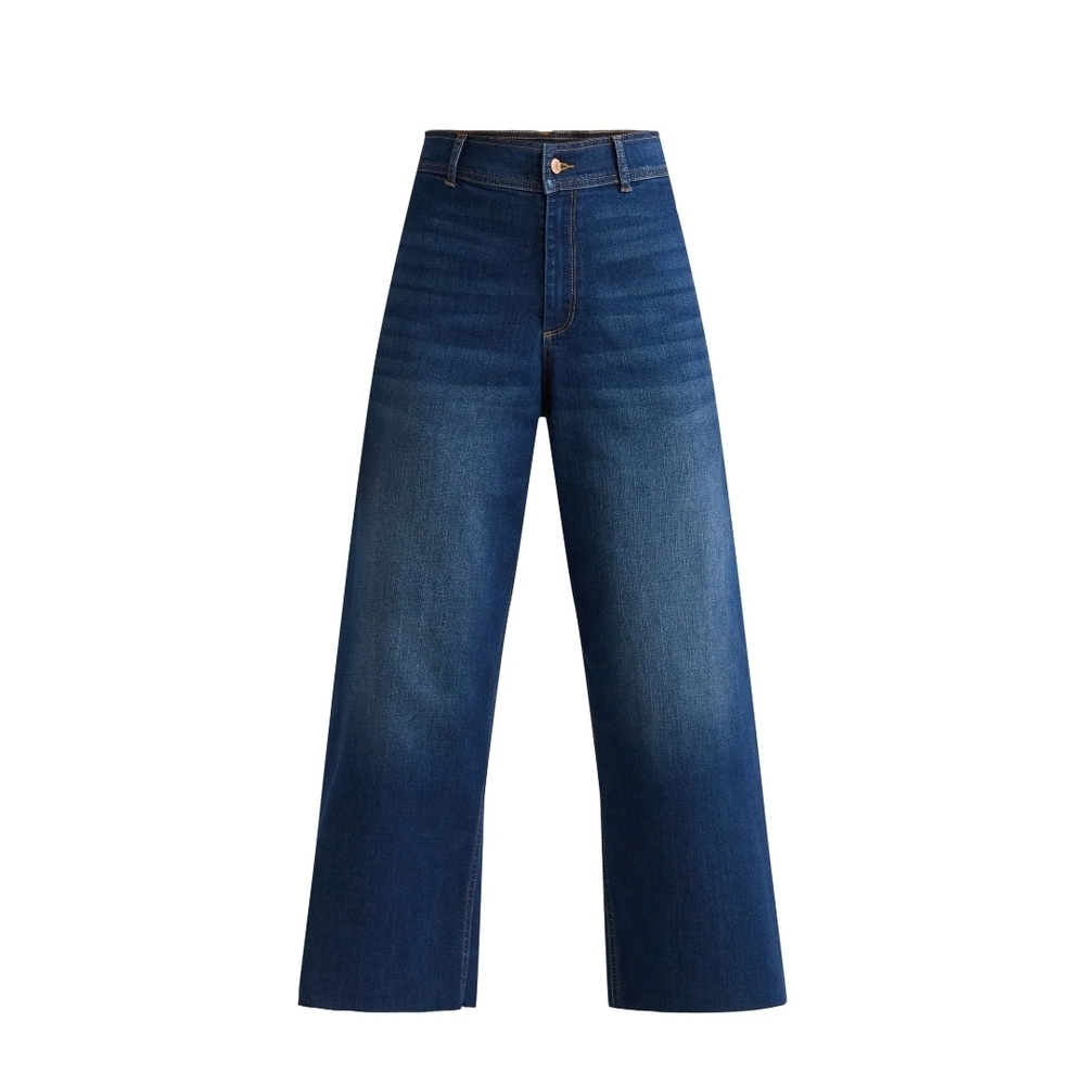 Sofia by Sofia Vergara Dark Blue Flare Jeans - Picture 2 of 7